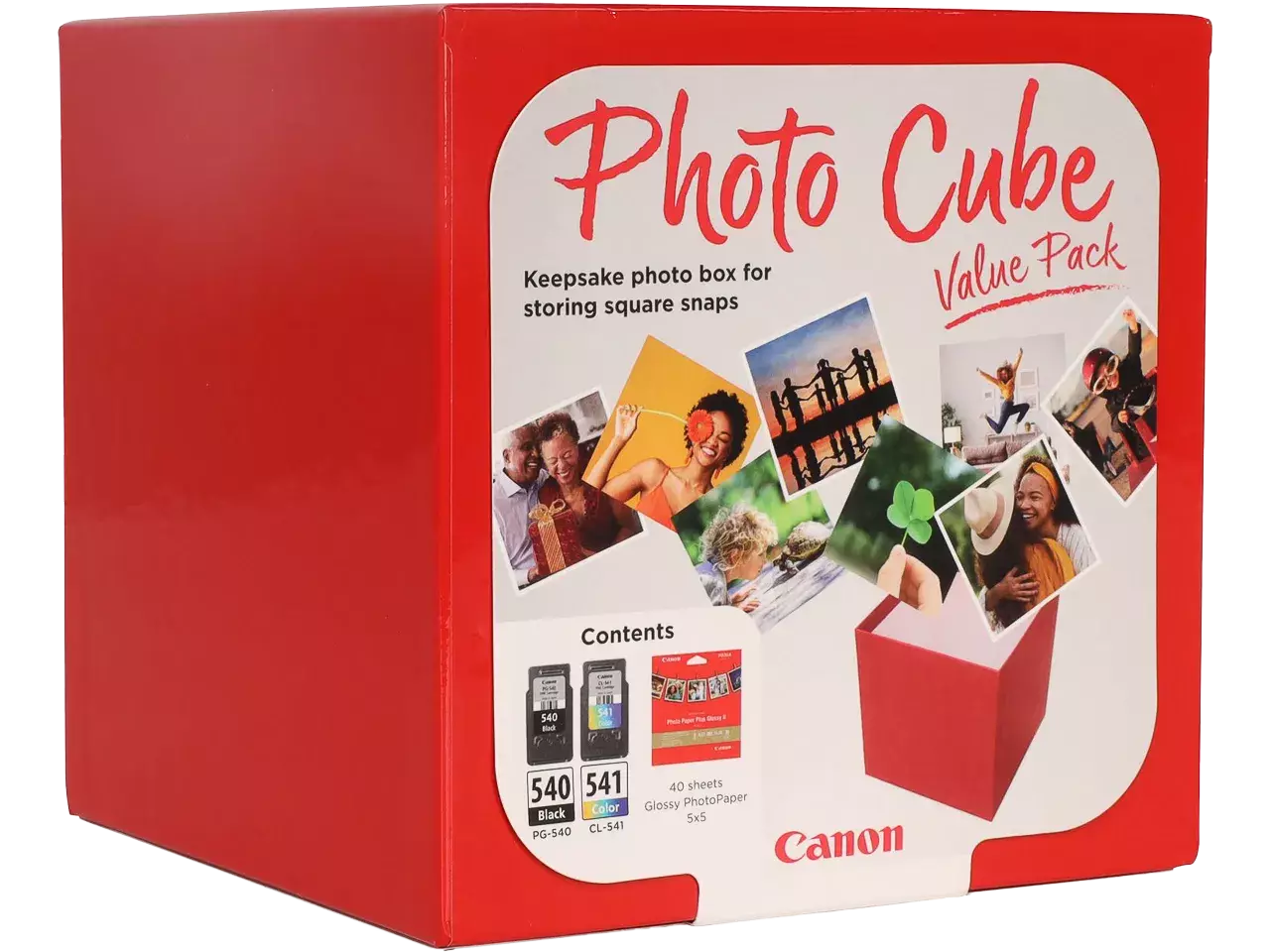 Canon 5225B012 CANON PG540/CL541+PP201 — Photo Cube ink+photo pape