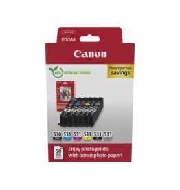 Canon 6117C004 CANON PGI530+CLI531PGBK+PP201 — Pixma MG ink+photo