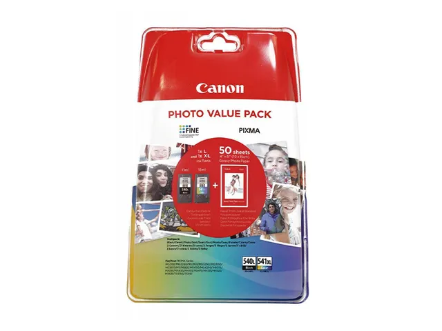 Canon 7171C004 CANON PG595+CL586+GP501 — Pixma MG ink+photo paper