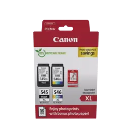 Canon 8286B011 CANON PG545XL+CL546XL Pixma MG — ink+photo paper (2