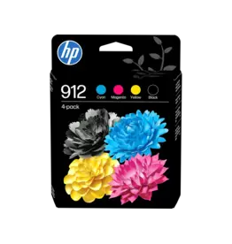 Hewlett Packard 6ZC74AE#LS1 HP 912 OJ ink (4) cmyk — 250/3x315pages 6,5/3x4m