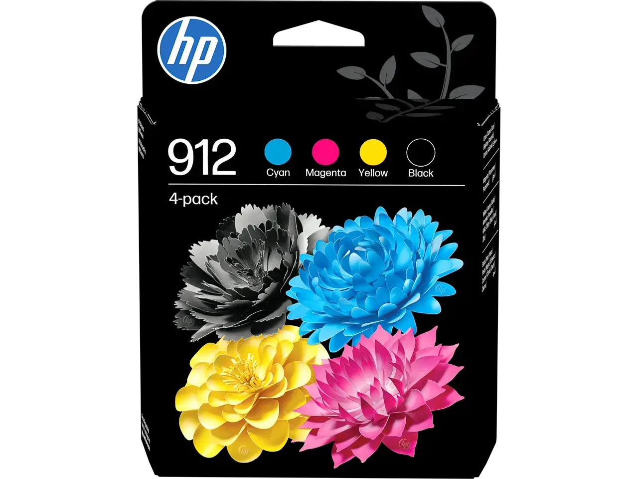 Hewlett Packard 6ZC74AE#LS1 HP 912 OJ ink (4) cmyk — 250/3x315pages 6,5/3x4m