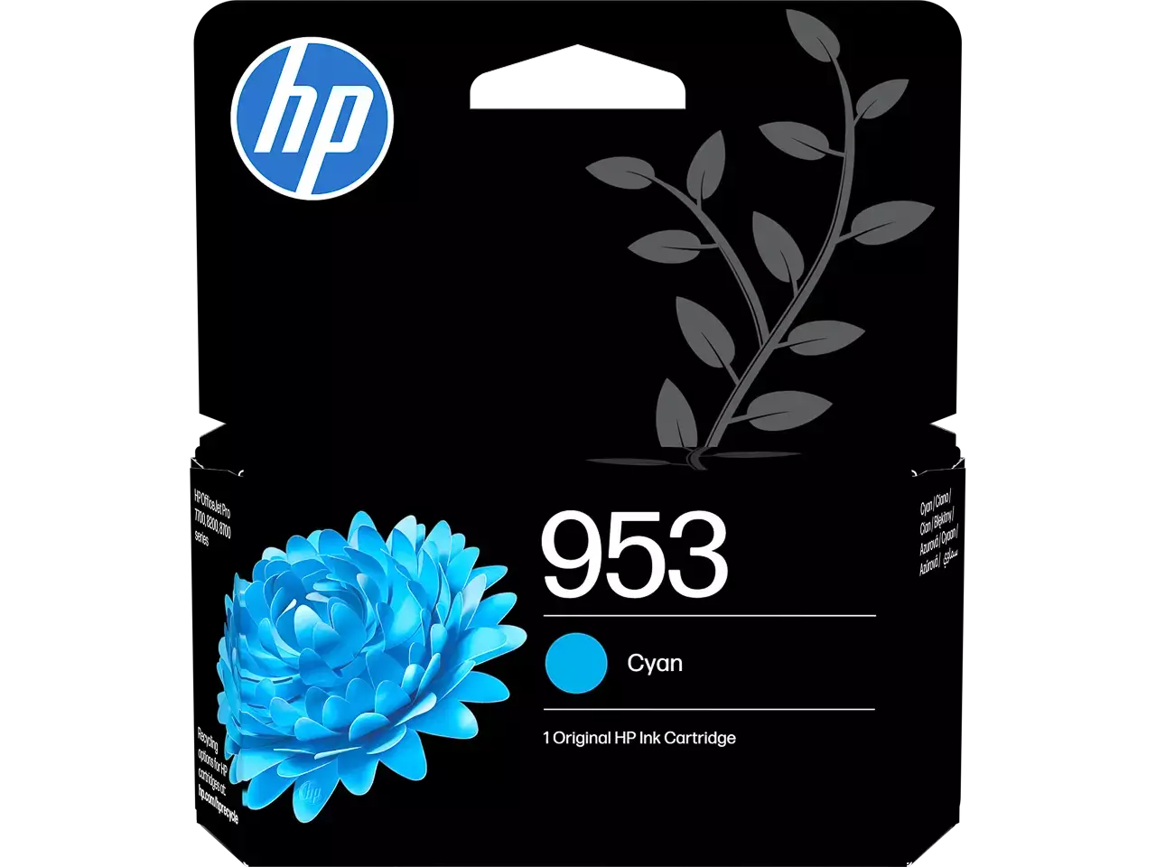 Hewlett Packard F6U12AE#LS1 HP 953 OJ PRO ink cyan ST — 630pages 8,5ml