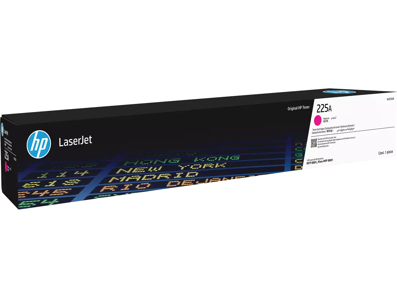 Hewlett Packard W2253A HP 225A CLJ cartridge magenta — 40.000pages