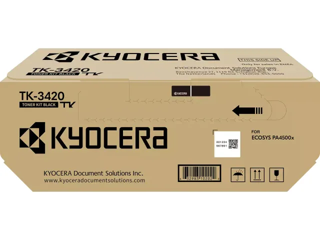 Kyocera 1T0C0Y0NL1 KYOCERA TK3420 Ecosys toner — black 14.500pages
