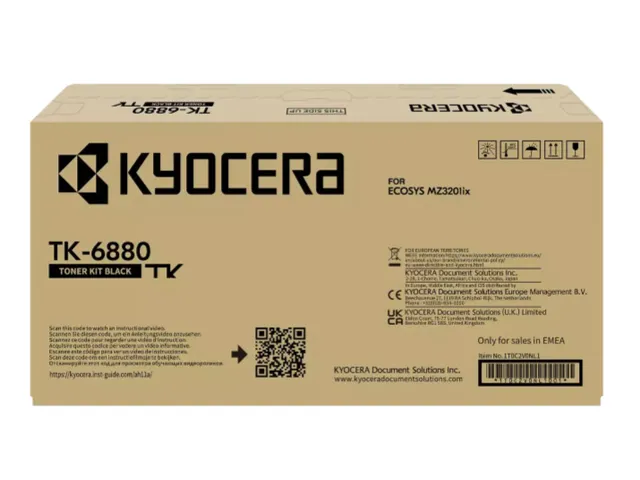 Kyocera 1T0C2V0NL1 KYOCERA TK6880 Ecosys toner — black 5000pages
