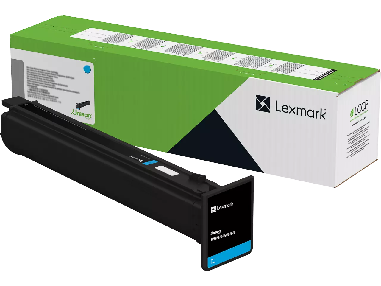 Lexmark 24B7606 LEXMARK XC toner cyan return — 12.000pages