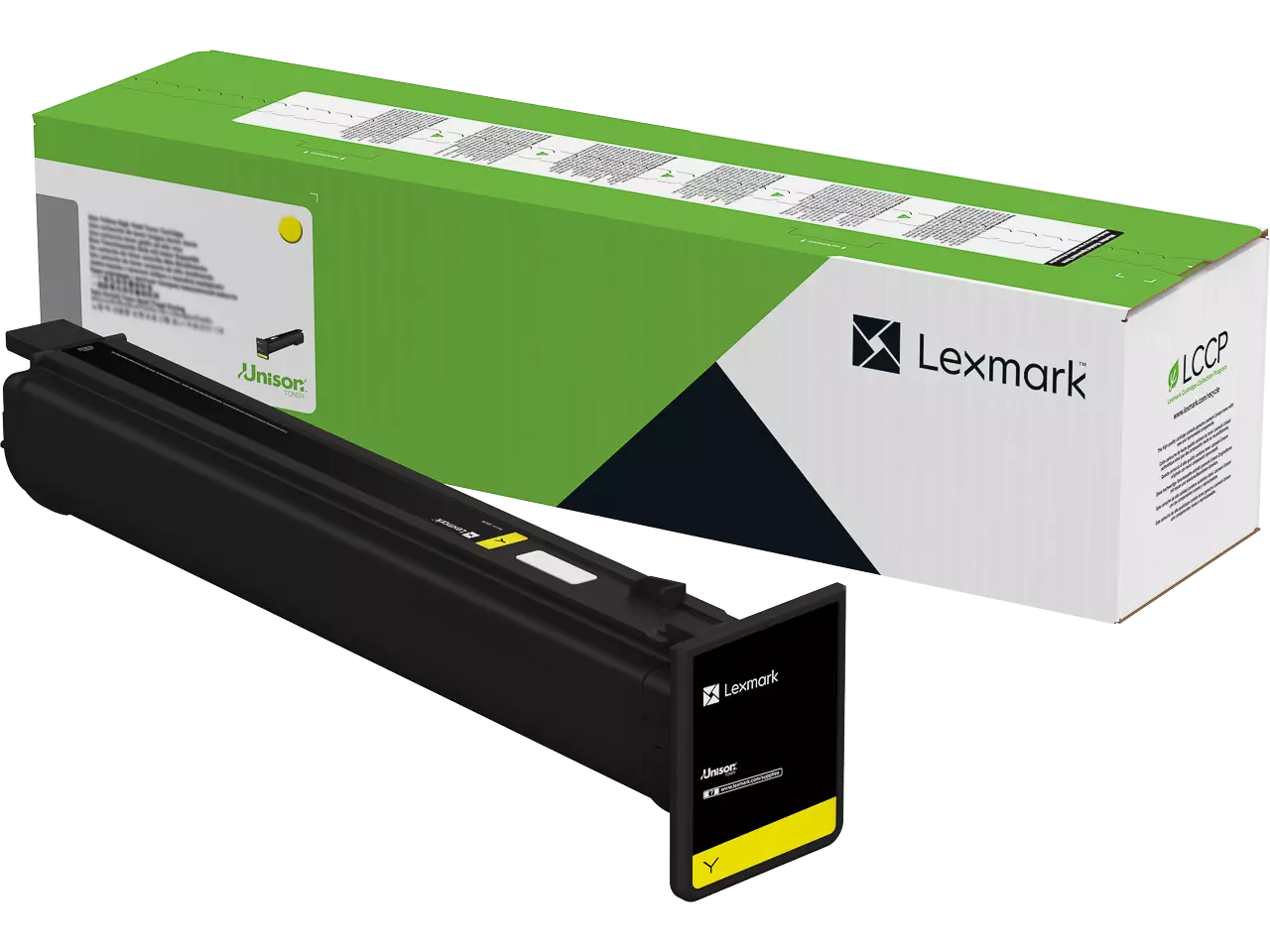 Lexmark 24B7608 LEXMARK XC toner yellow return — 12.000pages