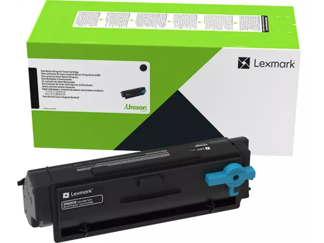 Lexmark 55B2X0E LEXMARK MS/MX toner black EHC — corporate 20.000page