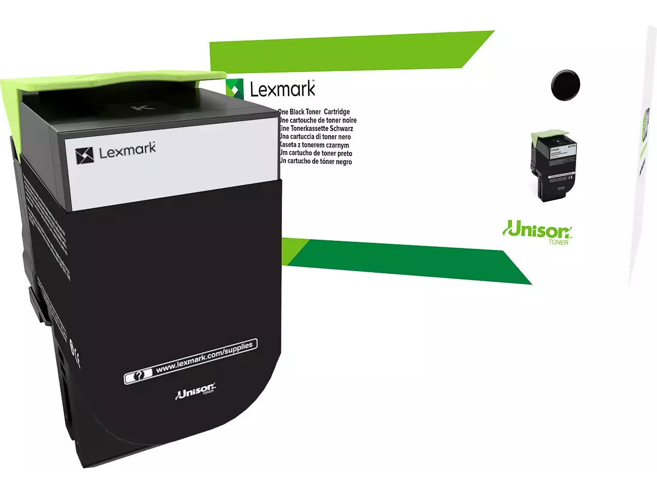Lexmark 70C2HKE LEXMARK CS toner black HC — corporate 4000pages