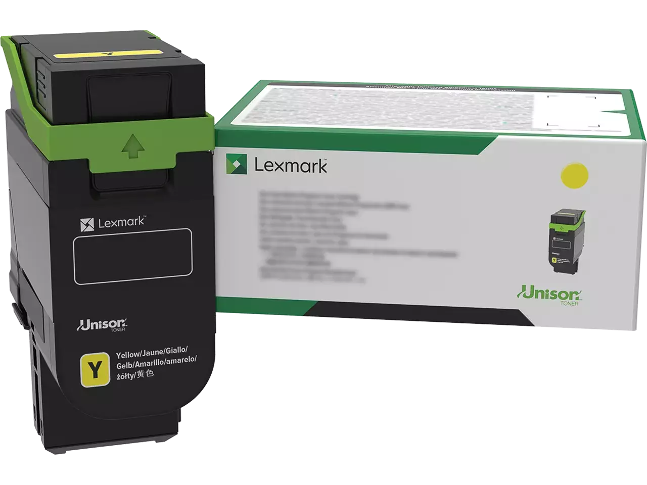 Lexmark 75M2XY0 LEXMARK CS/CX cartridge yellow — return 11.700pages