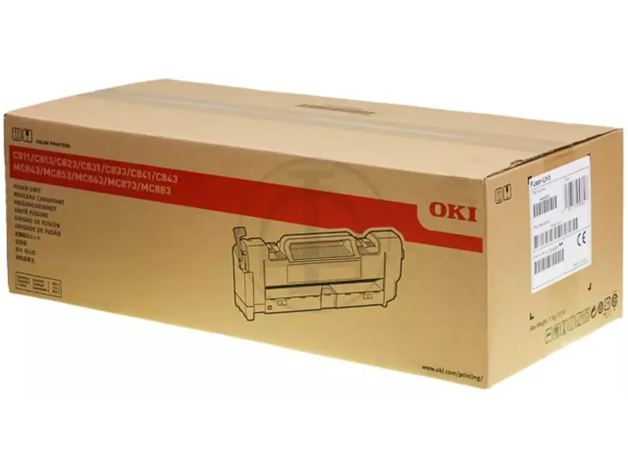 OKI Fuser OKI C831 100K
