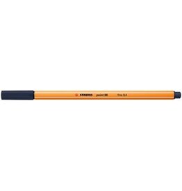 Stabilo STABILO point 88 fineliner, payne's grijs — levering per 10