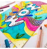 Stabilo STABILO Pen 68 viltstift MAX ARTY, etui van 6 stuks, assorti