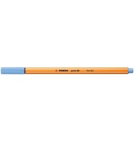Stabilo STABILO point 88 fineliner, ijsblauw — levering per 10