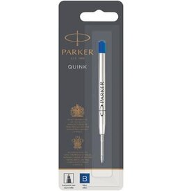 Parker Parker Quinkflow vulling voor balpen breed, blauw, op blister