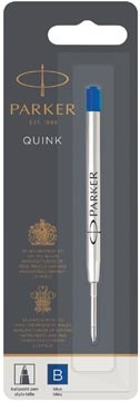 Parker Parker Quinkflow vulling voor balpen breed, blauw, op blister