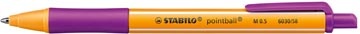 Stabilo STABILO Pointball balpen, lila