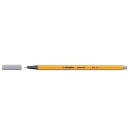 Stabilo STABILO point 88 fineliner, koud grijs — levering per 10