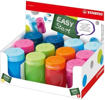 Stabilo STABILO potloodslijper EASYsharpener 3in1, assorti
