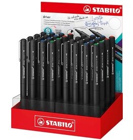 Stabilo STABILO dr!ver fineliner, 0,4 - 0,8 mm — levering per 32