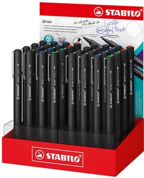 Stabilo STABILO dr!ver fineliner, 0,4 - 0,8 mm