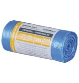 DONAU Home DONAU HOME vuilniszak, 8,5 micron, ft 60 x 50 cm, 35 liter, blauw, pak van 50 stuks