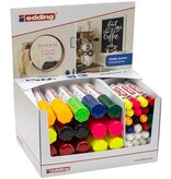 Edding Edding Krijtmarker e-4090, e-4095, display van 44 stuks