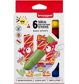 Bruynzeel Bruynzeel Kids plakkaatverf sticks, pak van 6 stuks