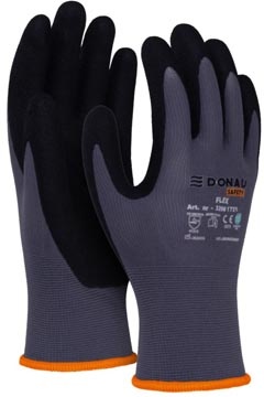 DONAU SAFETY DONAU SAFETY veiligheidshandschoenen Flex, grijs, S, maat 7