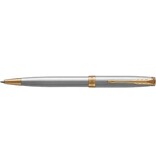 Parker Parker Sonnet balpen, Stainless Steel GT, medium, in giftbox