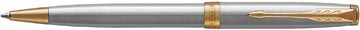 Parker Parker Sonnet balpen, Stainless Steel GT, medium, in giftbox
