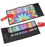 Stabilo STABILO Pen 68 viltstift ARTY, rollerset van 25 stuks, assorti