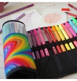 Stabilo STABILO Pen 68 viltstift ARTY, rollerset van 25 stuks, assorti