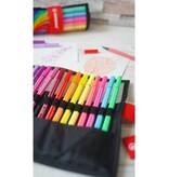 Stabilo STABILO Pen 68 viltstift ARTY, rollerset van 25 stuks, assorti