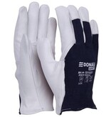 DONAU SAFETY DONAU SAFETY werkhandschoenen, wit-blauw, M, maat 8