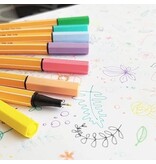 Stabilo STABILO Point 88 fineliner ARTY, rollerset van 25 stuks, assorti