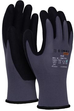 DONAU SAFETY DONAU SAFETY veiligheidshandschoenen Flex, grijs, XL, maat 10