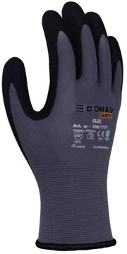 DONAU SAFETY DONAU SAFETY veiligheidshandschoenen Flex, grijs, XL, maat 10