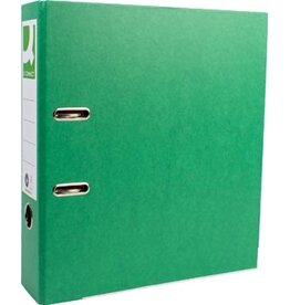 Q-CONNECT Q-CONNECT ordner, voor ft A4, uit Recycolor papier, rug van 8 cm, groen