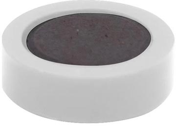 Q-CONNECT Q-CONNECT magneten, 20 mm, wit, pak van 10 stuks