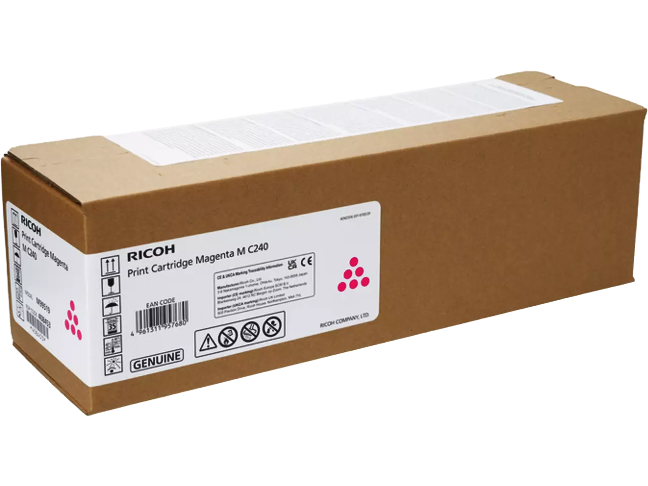 Ricoh 434075 RICOH MC cartridge magenta 4500 — pages