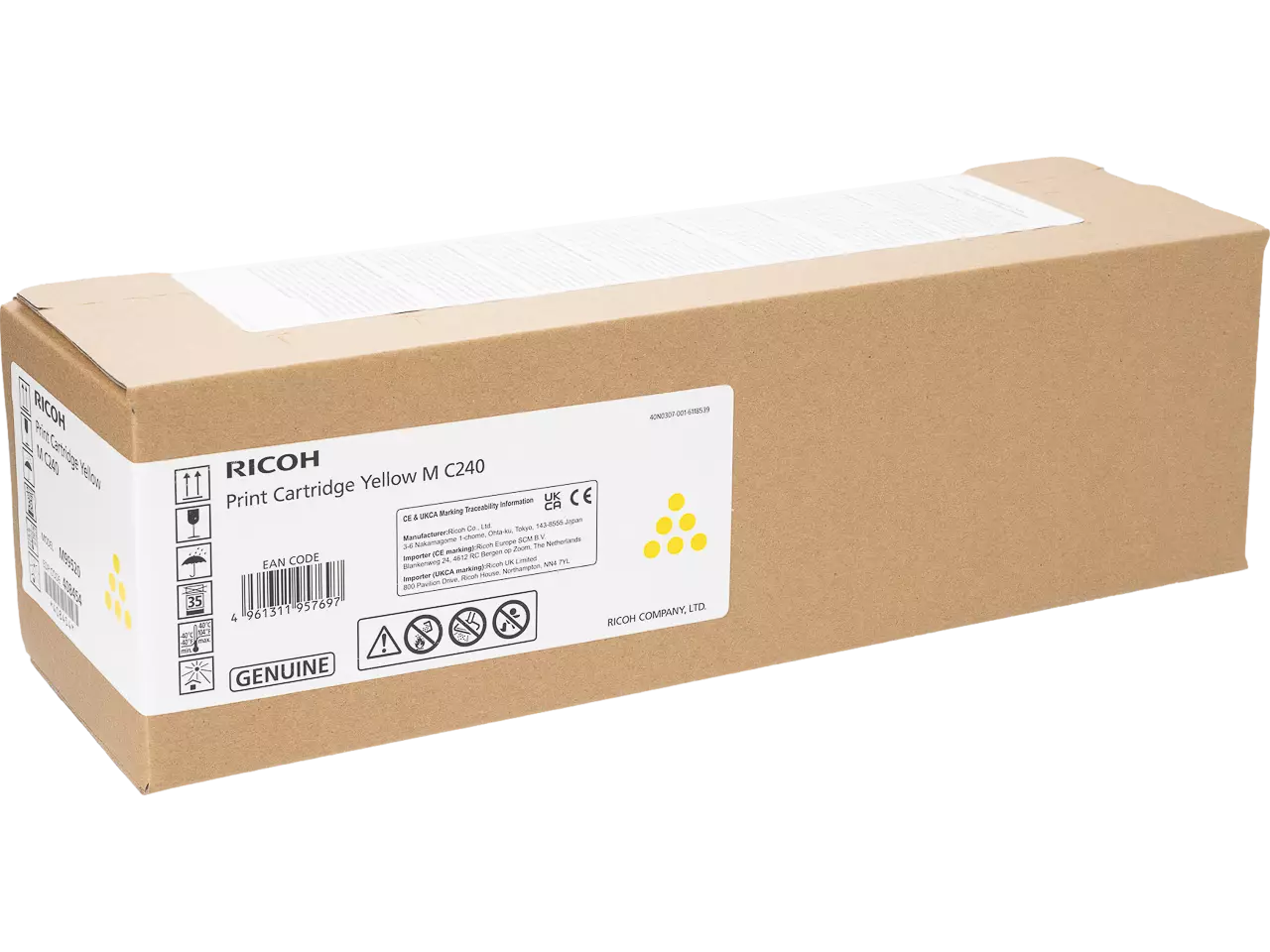 Ricoh 434076 RICOH MC cartridge yellow 4500 — pages