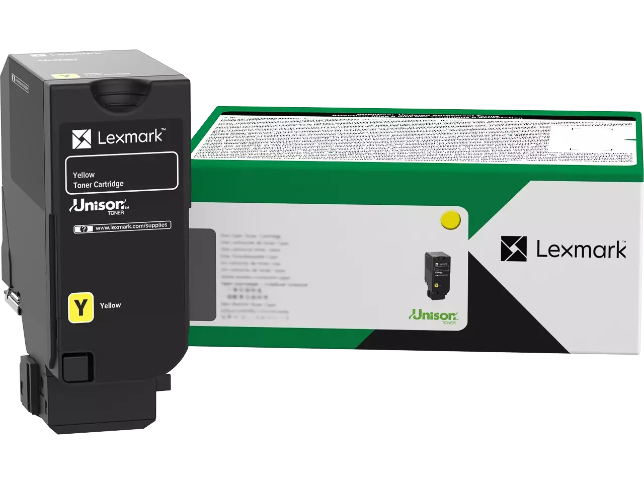 Lexmark 71C2XY0 LEXMARK CS toner yellow return — 12.500pages