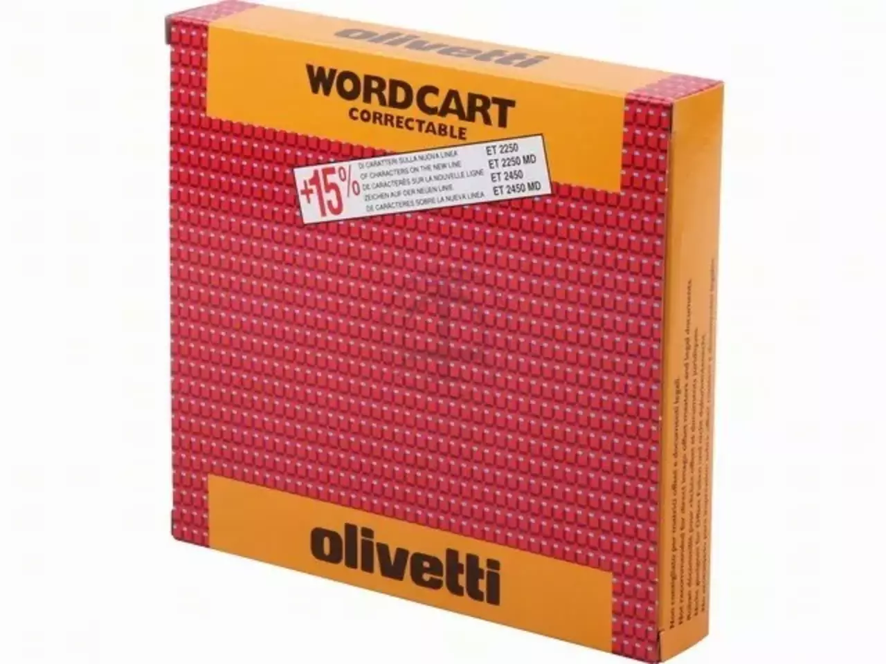 80670 OLIVETTI ET ribbon black 170.000 — signs PCC correctab