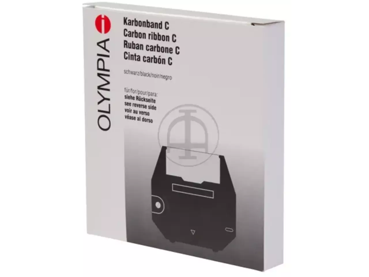 068106000 OLYMPIA Carrera S ribbon black — PCC correctable
