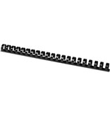 Q-CONNECT Q-CONNECT bindrug 18mm 21 rings 50 stuks zwart