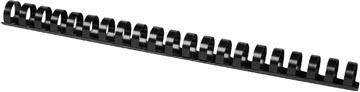 Q-CONNECT Q-CONNECT bindrug 18mm 21 rings 50 stuks zwart