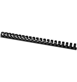 Q-CONNECT Q-CONNECT bindrug 22mm 21 rings 50 stuks zwart