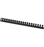 Q-CONNECT Q-CONNECT bindrug 25mm 21 rings 50 stuks zwart